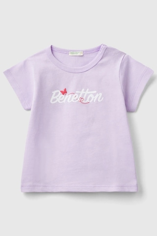 United Colors of Benetton Yenidoğan Kız Tshirt 3ı1xa1052 Açık Pembe