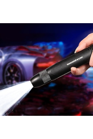 Gajeena Yüksek Basınçlı Otomobil & Bahçe Temizleyici, Ayarlanabilir Fıçılara Sahip Su Yıkama Torbası - Ahşap, Beton, Cam Güvenli