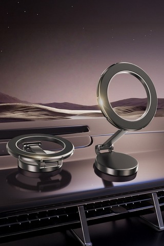 Araç İçi Katlanabilir Magsafe İle Uyumlu 360 Dönebilen Manyetik Telefon Tutucu H800 1 Adet