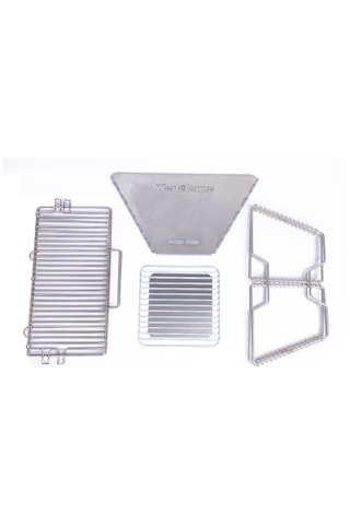 Krom Katlanır Mangal