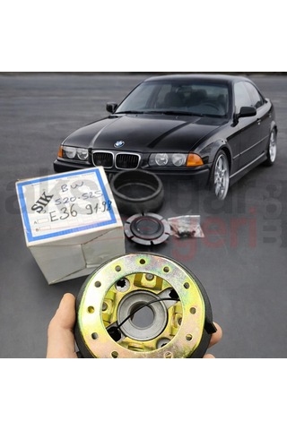 Bmw 5 Serisi E36 91-98 Uyumlu Sabit Spor Direksiyon Göbeği Momo Tip Karma