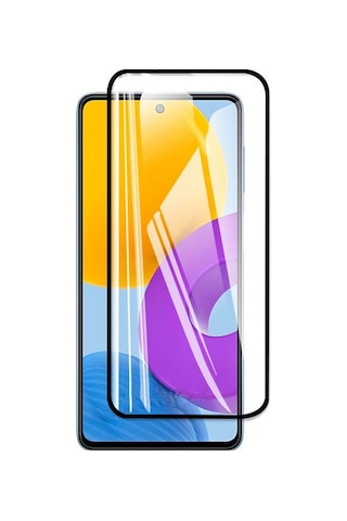 Samsung Uyumlu M52 Ekran Koruyucu 9d Tam Kaplayan Kırılmaz Cam Kavisli