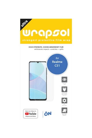 Realme C51 Ekran Koruyucu Poliüretan Film