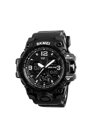 Anı Güzellik Erkeklerin Büyük Su Geçirmez Elektronik Saati, Moda Çok Fonksiyonlu Açık Hava Spor Saatleri, Spor Saati, Öğrenci Saati 1155b Siyah. Çok Renkli