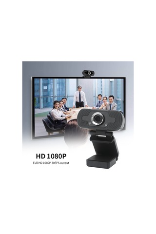 Sones Gürültü Önleyici Mikrofonlu Full Hd 1080p Web Kamerası Bilgisayar Android Tv İçin Skype Canlı Yayın Kamerası