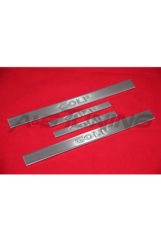 Volkswagen Golf 5 Krom Kapı Eşiği Tk 2005-2009 Paslanmaz Çelik N11.584