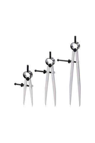 Venoa Endüstriyel Yaylı Düz Çizim Pergeli 100 Mm