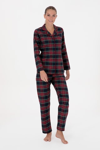 U.S. Polo Assn. Kadın Kırmızı Yılbaşı Temalı Pijama Takımı 50318817-VR030