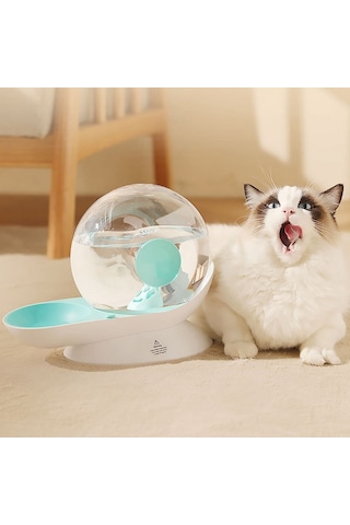 Soulader Otomatik Su Pınarı Ve Mama Kabı Akıllı Köpek Besleme Ünitesi Evcil Hayvan Çeşmesi