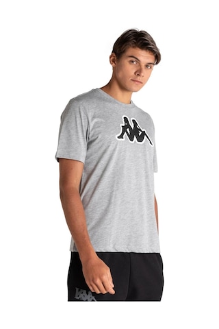 Kappa Logo Zobi Tk Gri Erkek Kısa Kol T-Shirt - 555984412 Gri