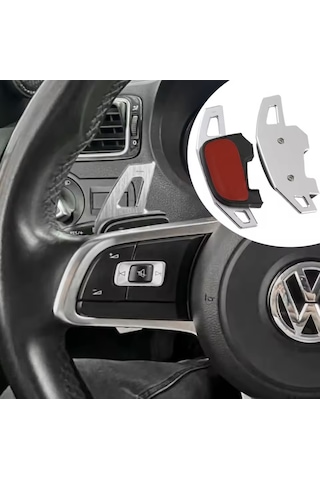 Cc R-line Direksiyon F1 Paddle Shifter Gümüş Renk Gümüş