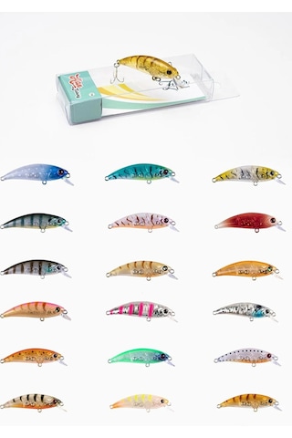 HanFish Zıpır KG 50 mm 4.5 gr LRF Maket Balık