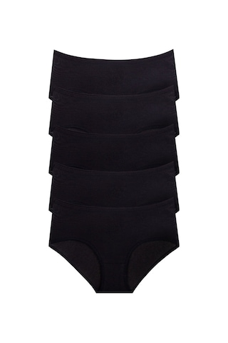 5Li Kadın Yüksek Bel Külot Elastan Pamuklu Ince Lastik Kaliteli