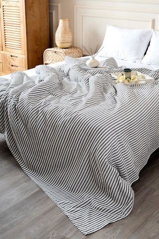 Parlin Siyah Tek Kişilik Pike 150x220 2611