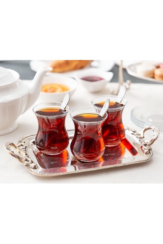 Madame Coco Candide 6'Lı Çay Bardağı 150 ML Şeffaf