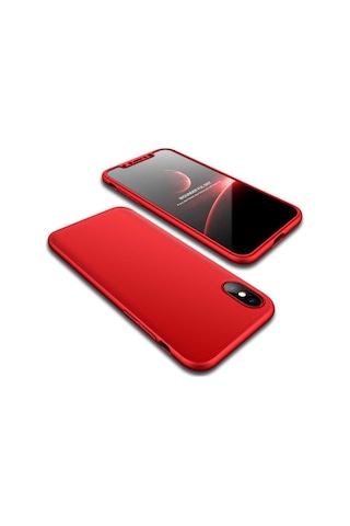 Apple Uyumlu iPhone X Kılıf Zore Ays Full Koruma Kılıf