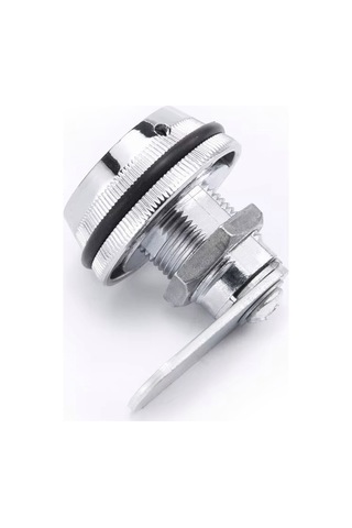 Upway Paslanmaz Çinko Alaşım Anahtarsız Şifreli Mobilya Dolap Çekmece Kilidi Gümüş