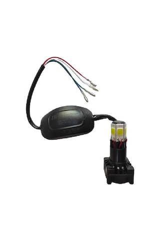 Kuba Black Cat Cross Motosiklet Led Xenon Far Beyaz Çakar