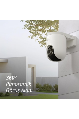 Ezviz H8c Se 3mp 2k 360 Dönebilen Dış Mekan Wi-fi Güvenlik Kamerası, Yatay Ve Dikey Hareketli, İnsan Algılama, Gece Görüşü