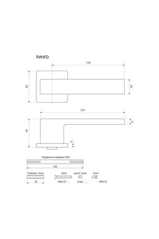Allur Mat Bronz Kapı Roseli 291175467