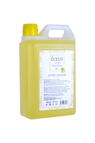 Exodor Klasik Limon Kolonyası 80 Derece Plastik Bidon 1 L Exodor Klasik Limon Kolonyası 80 Derece Plastik Bidon 1 L
