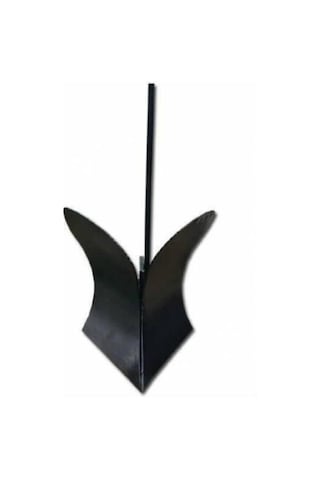 Çift Taraflı Karık Açma - Arık Açma - Çapa - Çapa Makinası Aparatı Siyah