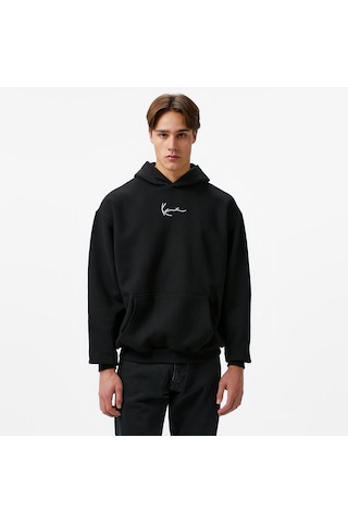 Karl Kani Small Signature Essential Erkek Siyah Sweatshirt 026 Kmhd02100101 Siyah