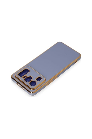 Gld-spt- Newface Xiaomi Mi 11 Ultra Kılıf Volet Silikon - Mavi