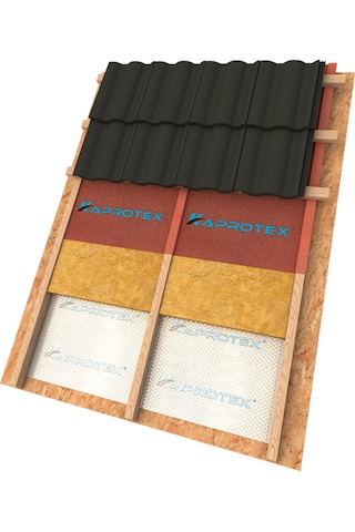 Kaprotex 140 Gr/m² Çatı & Cephe Su Yalıtım Örtüsü 1,6 M X 50 M 80 M²