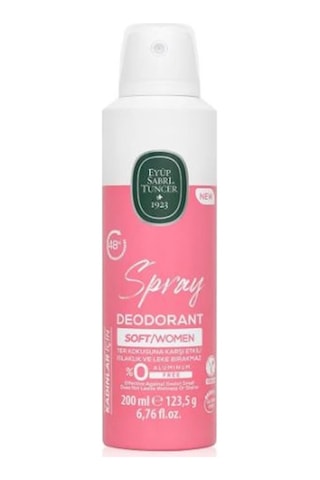 Eyüp Sabri Tuncer Soft - Kadın Sprey Deodorant 200 Ml