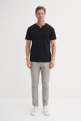 Cazador 42270 Erkek Siyah Patlı Tshirt