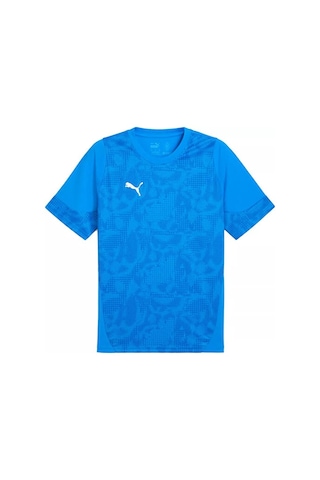 Puma Teamcup Traınıng Jersey Erkek Futbol Tişörtü 65916702 Mavi