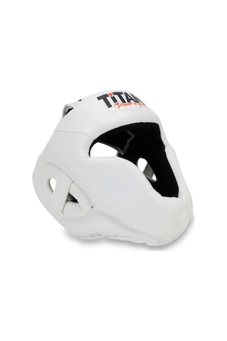 Titan Sport Yüz Korumalı Boks Kaskı , Beyaz Model Çok Renkli