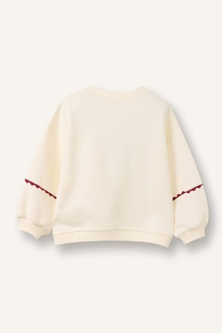 Defacto Oversize Sweatshirt Kız Bebek G8156a526sper99 Ekru-er99