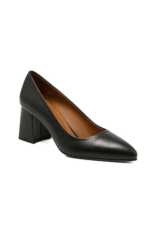 Topuklu/ Stiletto Kadın Mar-25y-166-512 John May Siyah Cilt Siyah