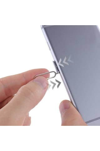 Noktaks - Sım Kart İğnesi 10'lu T36120 Gümüş