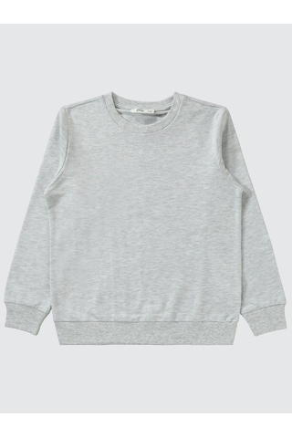 Civil Unisex Çocuk Eşofman Takımı 6-9 Yaş Karmelanj Karmelanj Gri