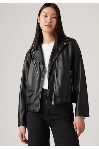 Levi's Kadın Fonksiyonel Kendal Moto Biker Deri Ceket - A9373-0000 001