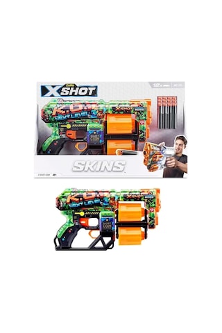 Oyuncak Tabanca X-shot Excel Skins Dread Blaster 12 Dartlı