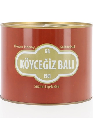 Köyceğiz Balı Süzme Çiçek Balı Teneke 2850 G