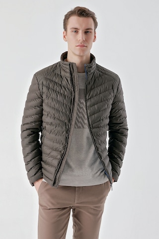Morven Erkek Haki Su İtici Rüzgar Geçirmez Dynamic Fit Rahat Kesim Şişme Mont 25ks024001710 Haki