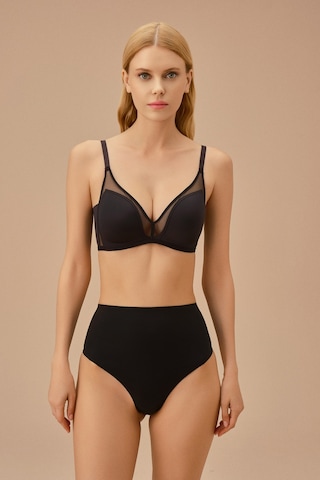 Suwen Invisible String Korse Sw9006012 Siyah