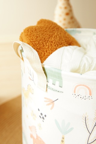 Home Wave Çocuk Odası Dinozor Desenli Oyuncak Sepeti 33 x 40 cm