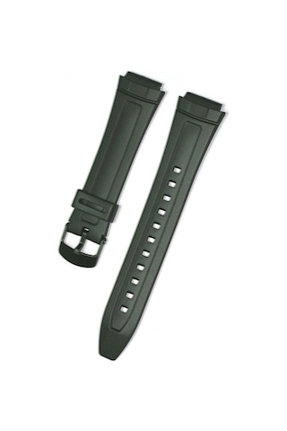 Casio Aw82 Uyumlu Siyah Silikon Saat Kordonu