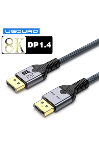 Ugourd 1-metre Dp 1.4 Displayport To Displayport Kablo 8k 60hz+4k