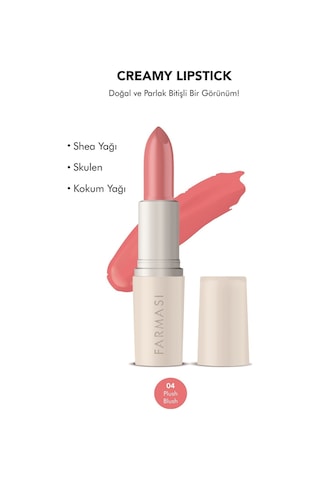 Farmasi Creamy Lipstick 04 Plush Blush