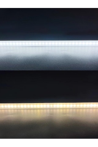 Hareket Sensörlü Tüp Ledli Şarjlı Beyaz 20 CM