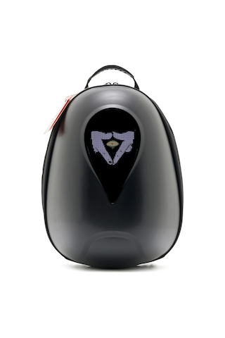 Missidea Jarmend Meteor Led Ekranlı Siyah Motosiklet Sırt Çantası Kask Formlu+powerbank Hediyelidir