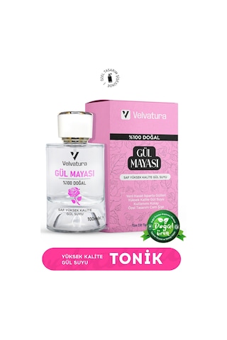 Velvatura Aydınlatıcı ve Gözenek Sıkılaştırıcı Gül Mayası Tonik 100 ML