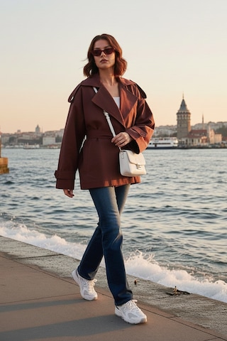 Lela Bayan Trençkot 6839609 Bordo Bordo